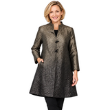 Textured Jacquard Ombre Shimmer Jacket in Taupe - 7956J-TP