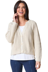 Fireside Shaker Stitch Cardigan - 83481
