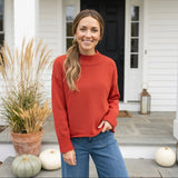 Fireside Shaker Cozy Cabin Sweater - 83483