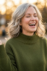 Fireside Shaker Cozy Cabin Sweater - 83483