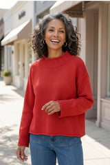Fireside Shaker Cozy Cabin Sweater - 83483