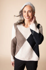 Alpine Argyle Pullover - 86820