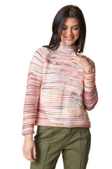 Highland Hues Mixed Stitch Pullover - 88829