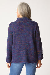 Speckle Bouclé Knit Sweater - 89056