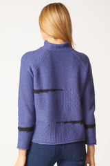 Mixed Stitch Cable-Knit Pullover - 89101