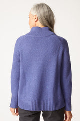 Harvest Tweed Zip Neck Sweater - 89108