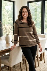 Boardwalk Sweaters Raglan Pullover - 89702