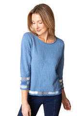 Boardwalk Sweaters Raglan Mosaic Pullover - 89704