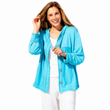 Modal Cotton Soft Terry Hoodie - 26835 - Sizes XS & M Only!
