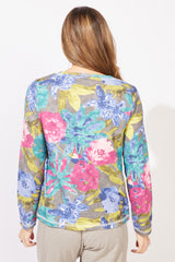 Botanical Blooms Perfect Layer Tee - 91201