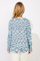 Speckled Eclipse Cozy Pullover Sweater - 94001