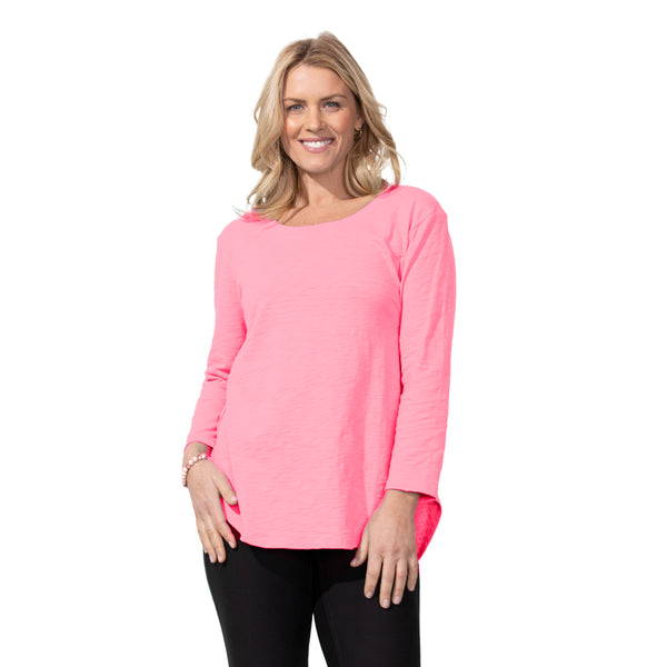 Escape by Habitat High-Low 3/4 Sleeve Top - 10004