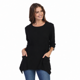 Textured Ribbed Cotton Tunic - CS330