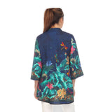 Exquisite Lotus Print Blouse - 2030DLT