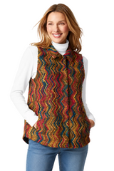 Tapestry Weave Vest - 65202 - Size XS Only!