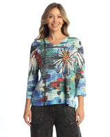 Burnout Hi-Low Tunic Top - AJ3