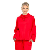 High Collar Pocket Pullover-7169T