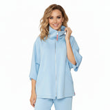 Techno Soft Knit Half Sleeve Jacket - C1048J-