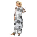 Abstract Print Two-Piece Set - 7307TP