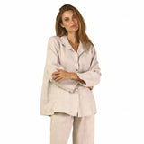 Relaxed Linen Button Front Shirt - 46833