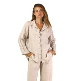 Relaxed Linen Button Front Shirt - 46833