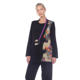 Crane-Print Jacket - CM-106 - Size S Only!