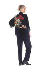 Floral Asian Garden Print Jacket - CM65-AG