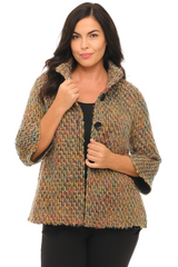 Multi-Color Tweed Jacket - 4980
