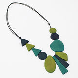 Green Long Alexis Adjustable Necklace