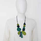 Green Long Alexis Adjustable Necklace
