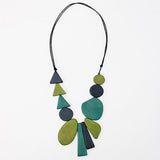 Green Long Alexis Adjustable Necklace