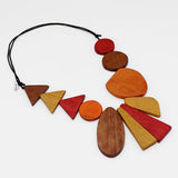 Orange Long Alexis Necklace