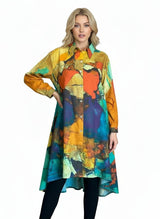 Rauchenberg Inspired Swing Dress in Multi - PS-1077-RAU