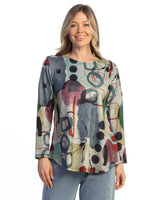 French Brushed Round Neck Knit Top - FB10