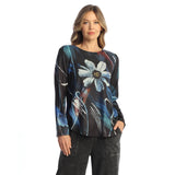 French Brushed Round Neck Knit Top - FB10