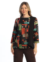 French Brushed Tunic Top - FB11