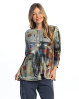 Brushed Knit Tunic Top - FB2