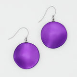 Purple Opaline Drift Earring