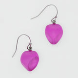 Fuchsia Gem Drop Earring