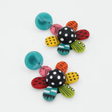 Garden of Color Flower Earring