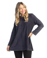 Mineral Washed Cotton French Terry Top - M121