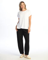 Center Seam Boxy Dolman Top - M137