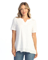 Notch Neck Top - M138