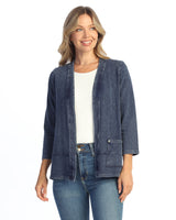 Terry Open Cardigan - M142