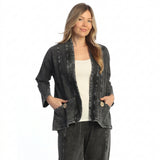 Mineral Washed Fleece Jacket - M144