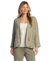 Mineral Washed Fleece Jacket - M144