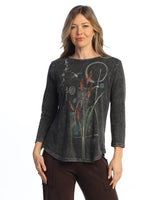 Mineral Washed Top - M80-