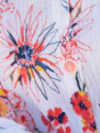 Habitat Floral Print Button Down Shirt in Melon/Multi - 47445-MLN