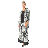 Brushstroke-Print Palazzo Pant - 5886P - Sizes S & XXL