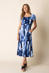 Core Travel Brushstroke Swing Dress - 57590
